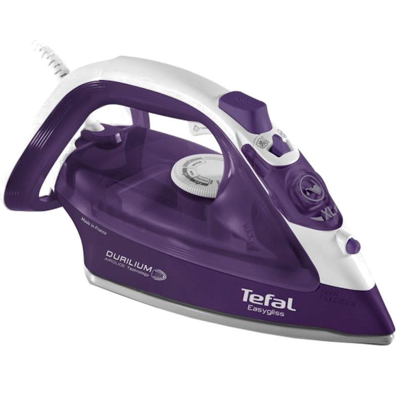 Праска звичайна, з паром TEFAL Easygliss FV3970, 2400 Вт, 270 мл